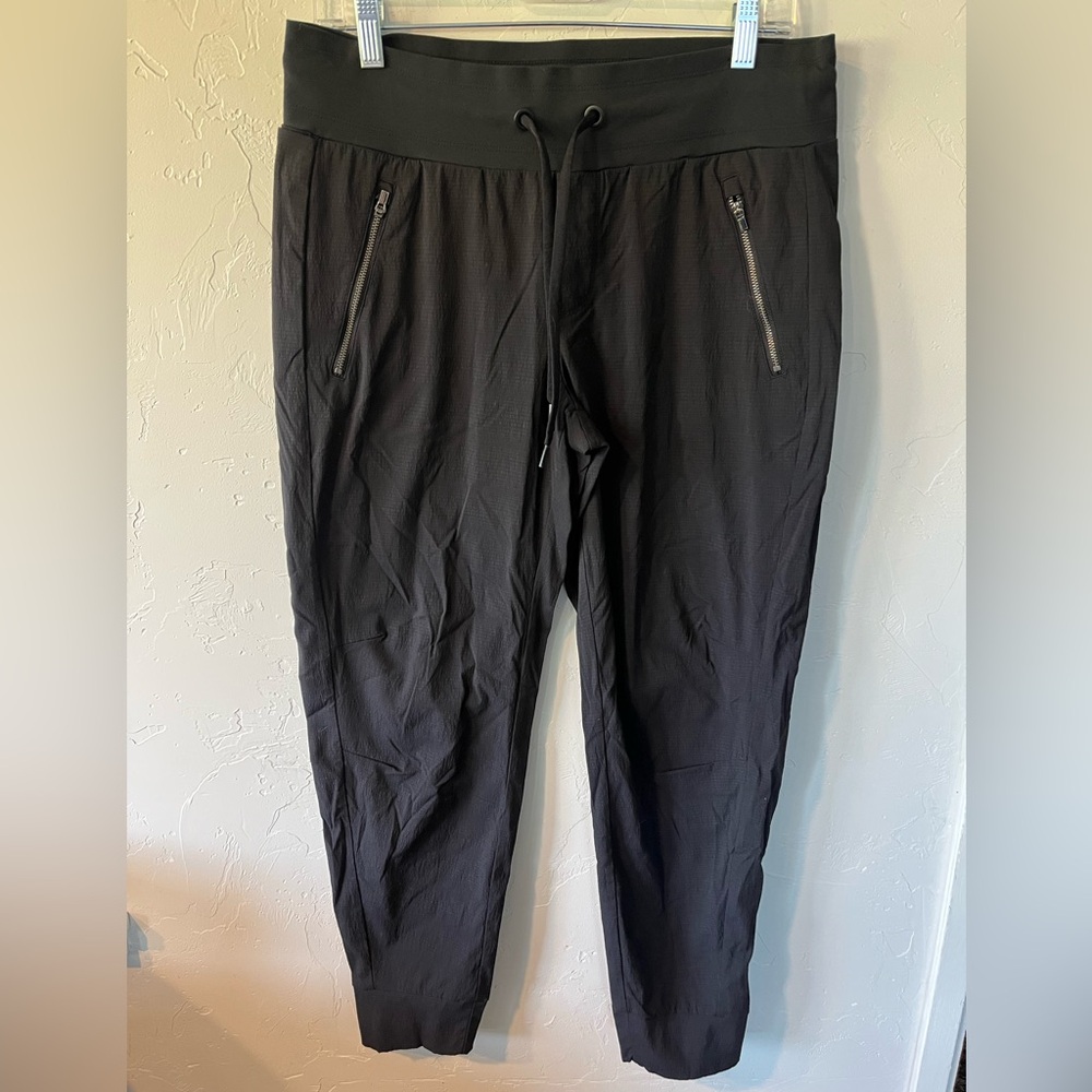 Athleta Trekkie North‎ Jogger Pants Black Women’s Size 8 - Picture 2 of 11
